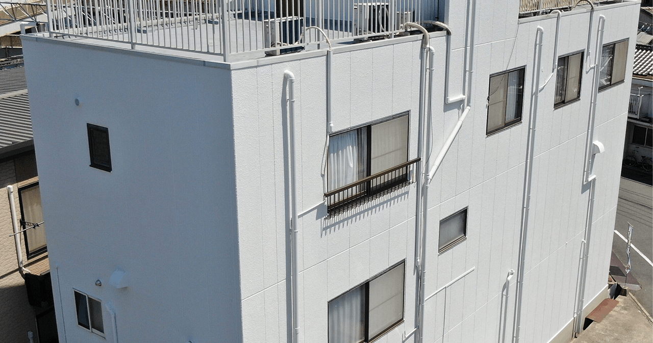 岡山市のアパートマンション大規模修繕・防水工事の事例イメージ