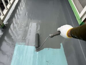ウレタン塗膜防水｜岡山大規模修繕
