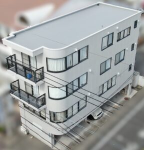 マンション屋上防水｜岡山