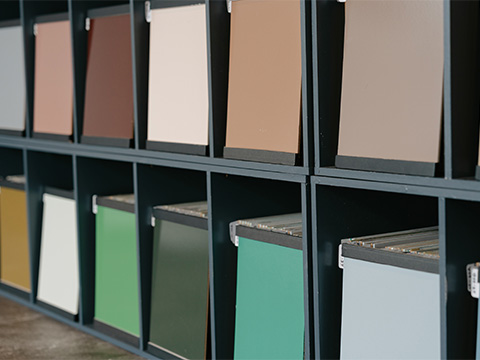 カラーシュミレーションがその場でできる