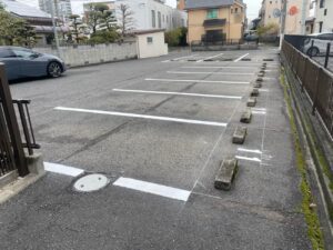 区画線引き工事｜完成