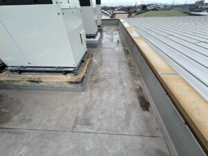 屋上防水｜施工前｜岡山