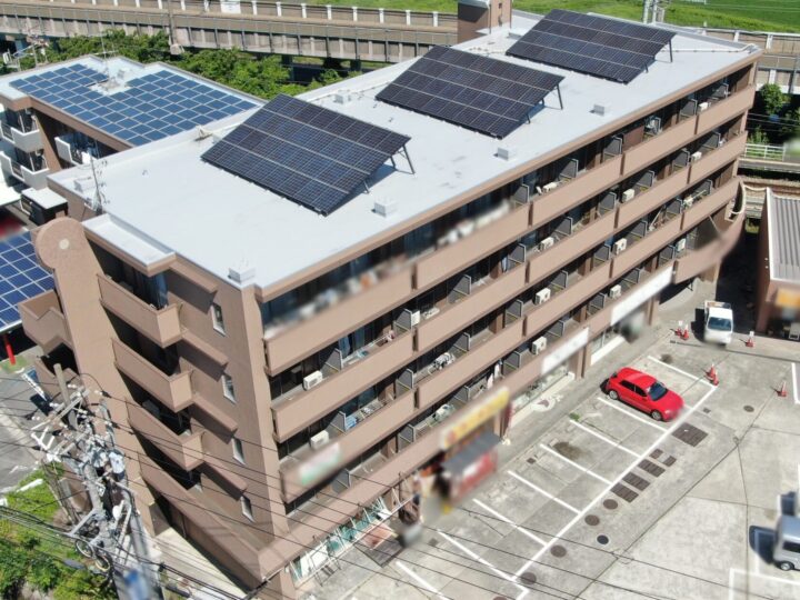 26010_岡山市東区マンション　外壁塗装・屋上防水・長尺シート・付帯物塗装工事