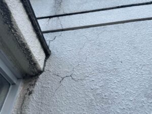 外壁クラック｜岡山マンション修繕工事