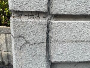 外壁クラック｜岡山マンション修繕工事