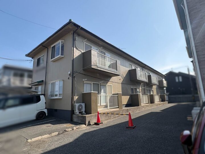 外壁シリコン塗装・屋根シリコン塗装・付帯物塗装工事_岡山市南区賃貸物件_26023