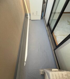 岡山｜ベランダ防水｜バルコニー｜防水工事｜施工事例｜賃貸物件｜FRP防水
