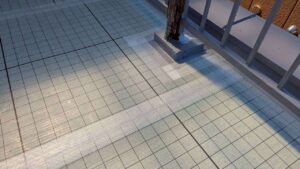 岡山市|ビル屋上|防水工事|施工事例|絶縁シート